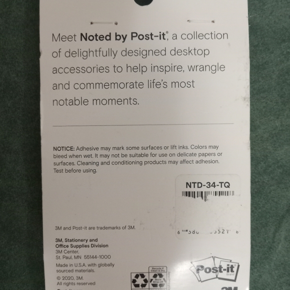 NWT Noted By Target Post It Notes for Lists - Picture 4 of 8